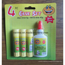 Colle Wick 9g et White Glue 40g 4PCS Bliater Packing